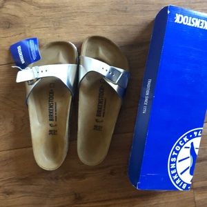 Birkenstock’s, size 8